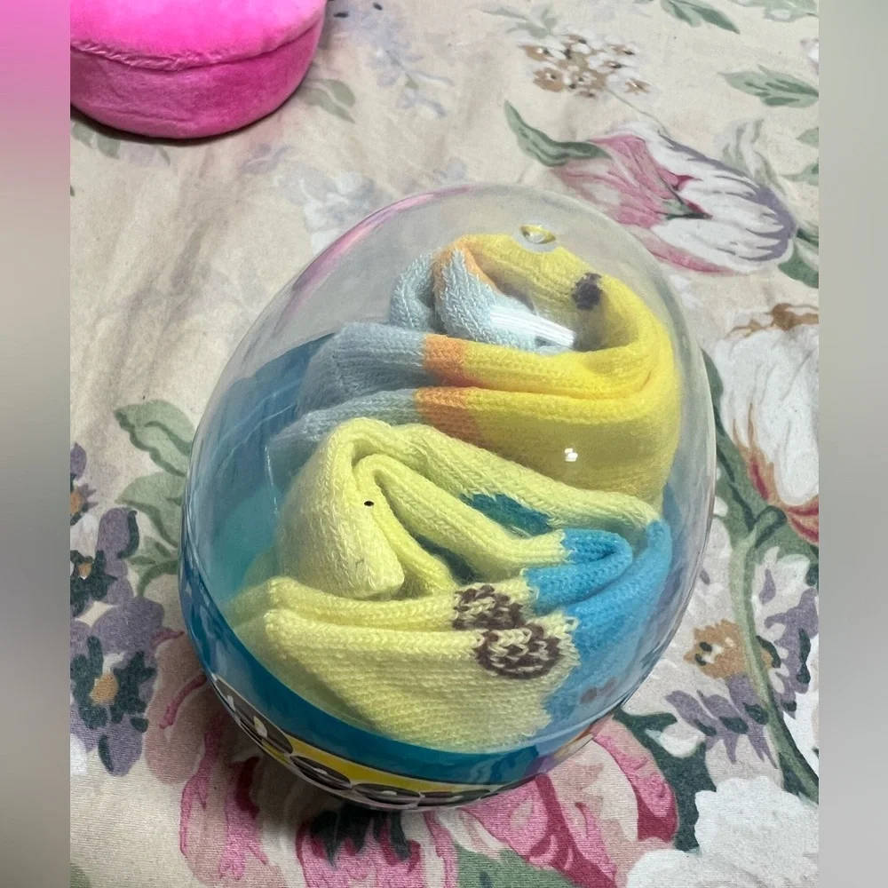 Peeps slippers sleep mask & 2 pair socks